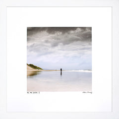 On The Beach Two - White Box Frame