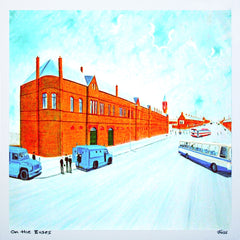 On the Buses Unframed 40 x 40