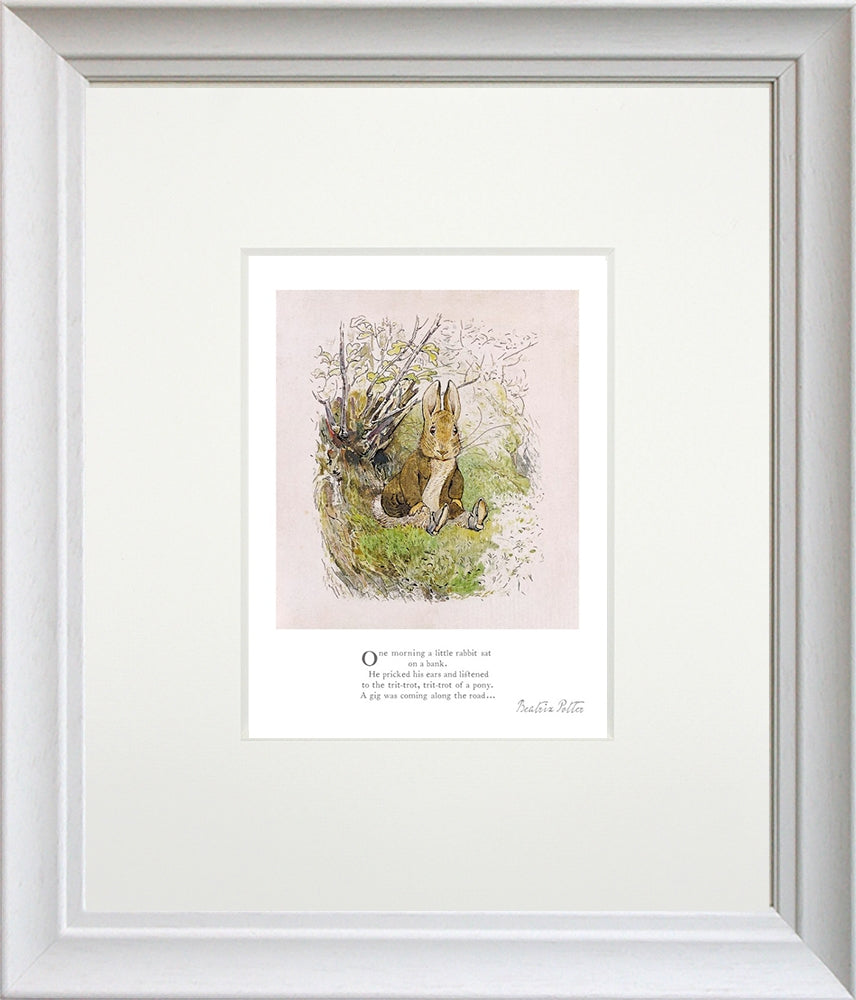 Peter Rabbit - One Morning a Little Rabbit - Framed