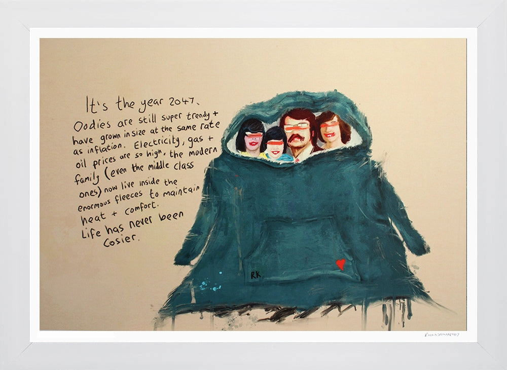 Oodies - Flat White Frame