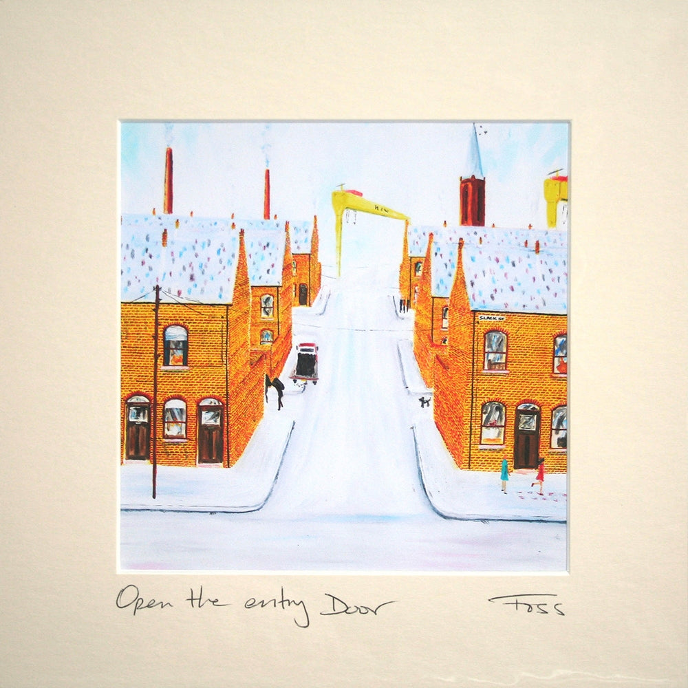 Open the Entry Door Unframed 15 x 15