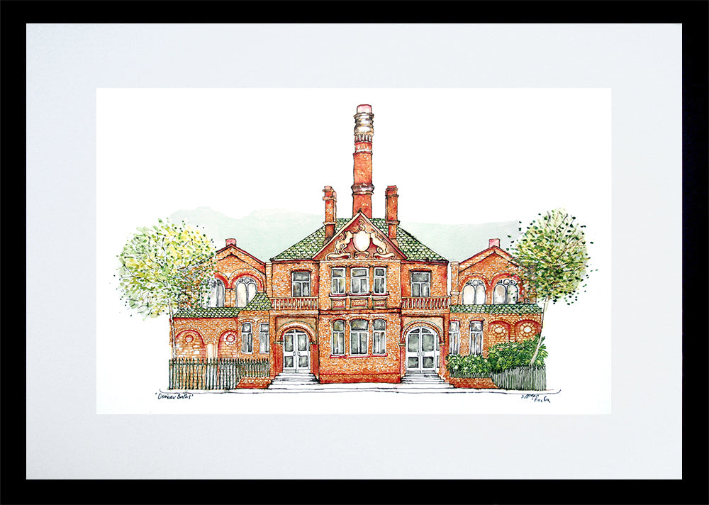 Belfast Ormeau Baths Frame Black