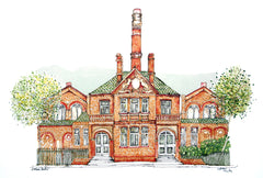 Belfast Ormeau Baths Unframed