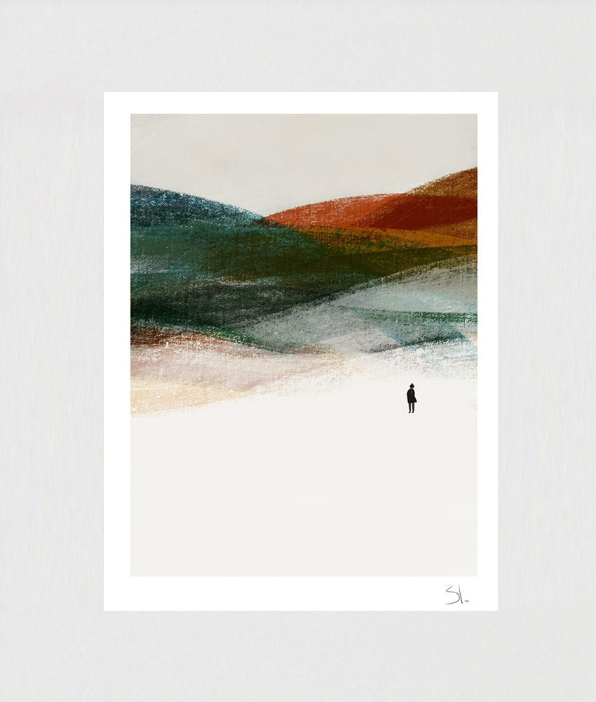 Over The Mountains Unframed