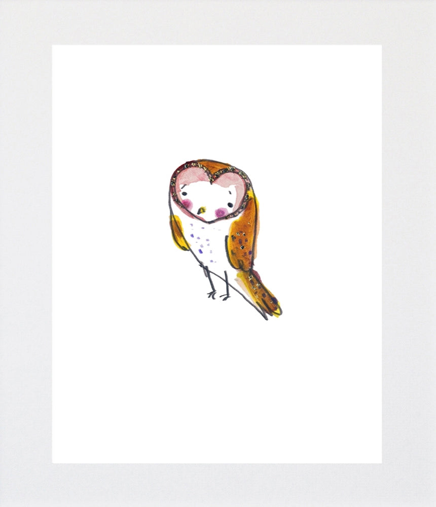 Owl Unframed