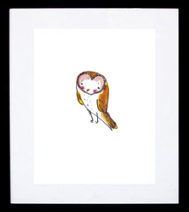 Owl Black Frame