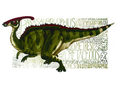 Parasaurolophus Unframed