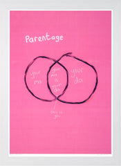 Parentage - Flat White Frame