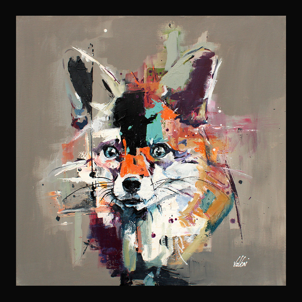 Print - Parker Junior - Black Box Frame (No Mount)