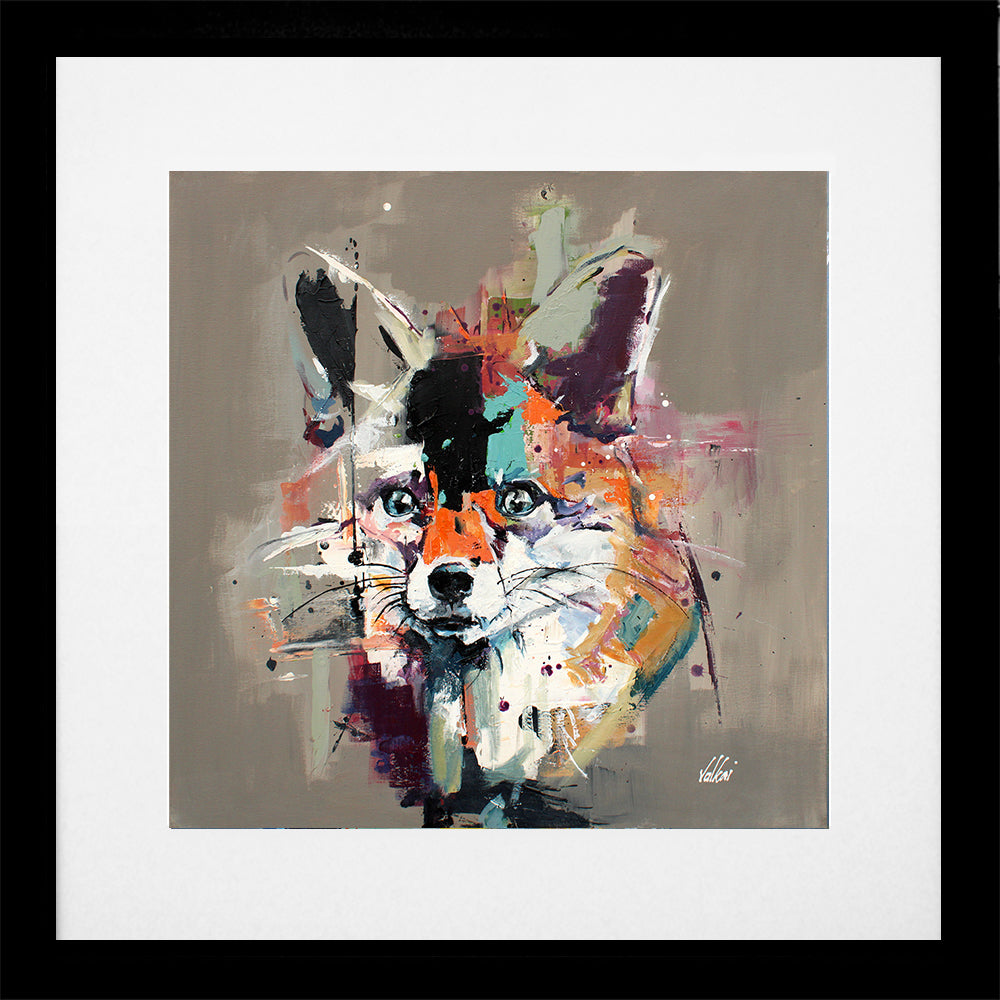 Print - Parker Junior - Black Box Frame (With Mount)