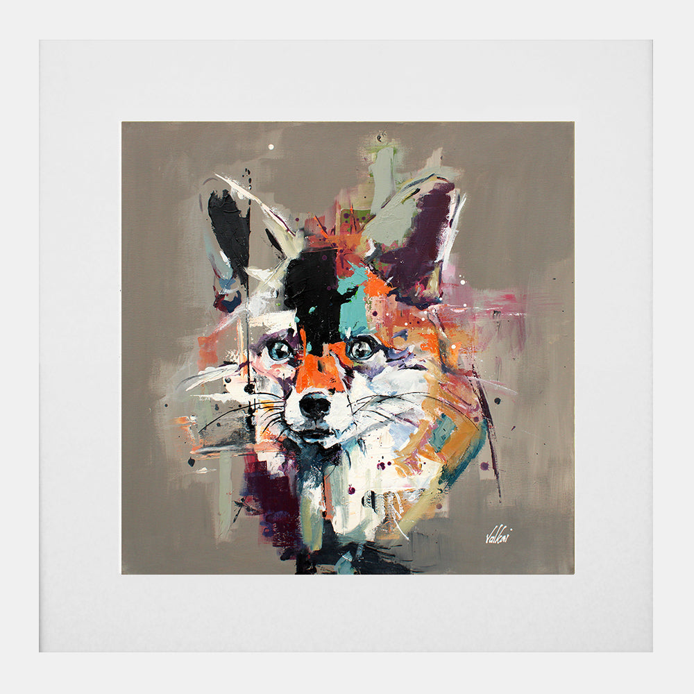 Print - Parker Junior - White Box Frame (With Mount)