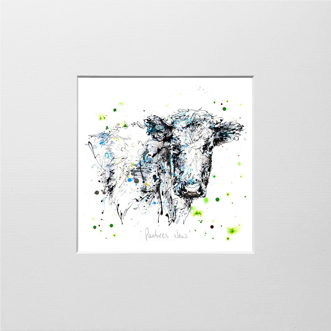 Print Open Edition Animals - Pastures-12 x 12-Unframed
