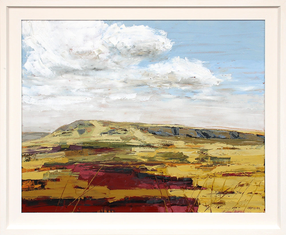 Original - Peatland Landscape - Framed