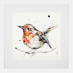 Print Open Edition Animals - Peekaboo-30 x 30-White Box Frame (With Mount)