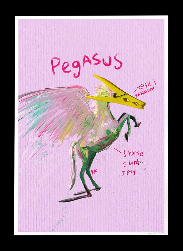 Pegasus - Flat Black Frame