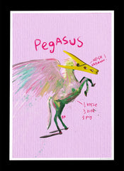 Pegasus - Flat Black Frame