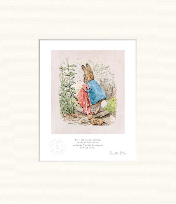 Peter Rabbit - Peter Did Not Eat Anything - Unframed