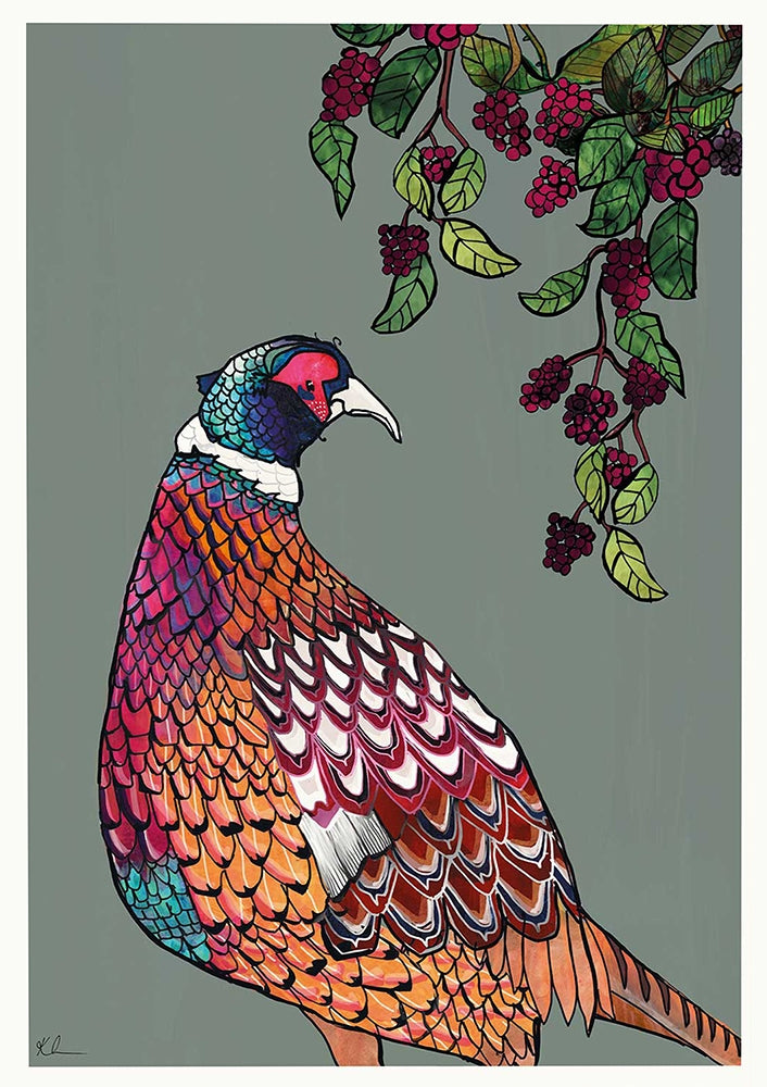 Pheasant Unframed