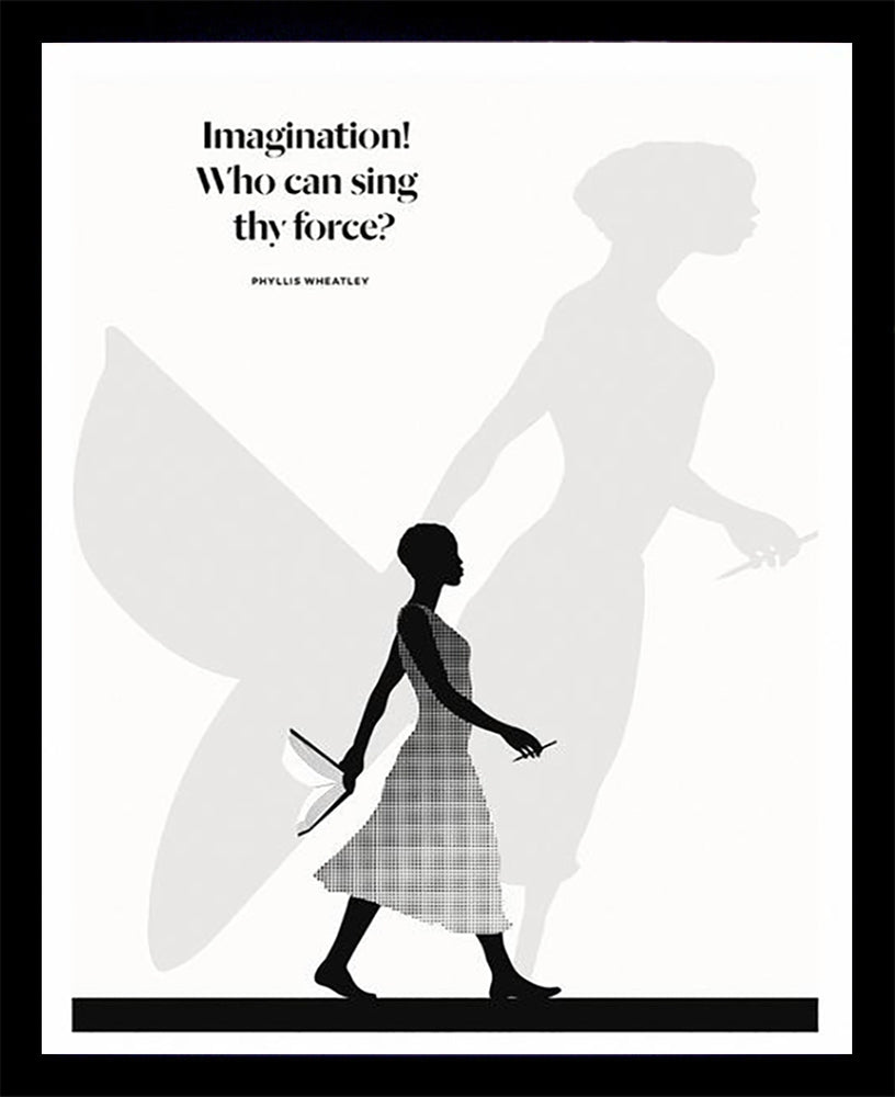 Phyllis Wheatley - Imagination Black Box Frame