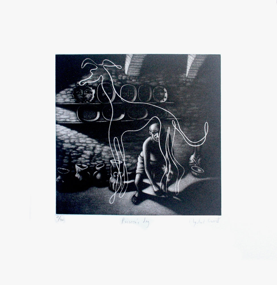 Picasso's Dog 1 Unframed