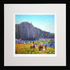 Pilgrimage To The Causeway Black Frame