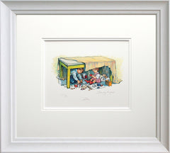 Playing House Artist Proof White Scoop Frame