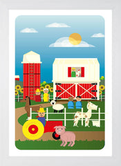 Farm Playset White Frame