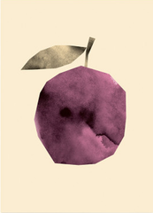 Plum Unframed