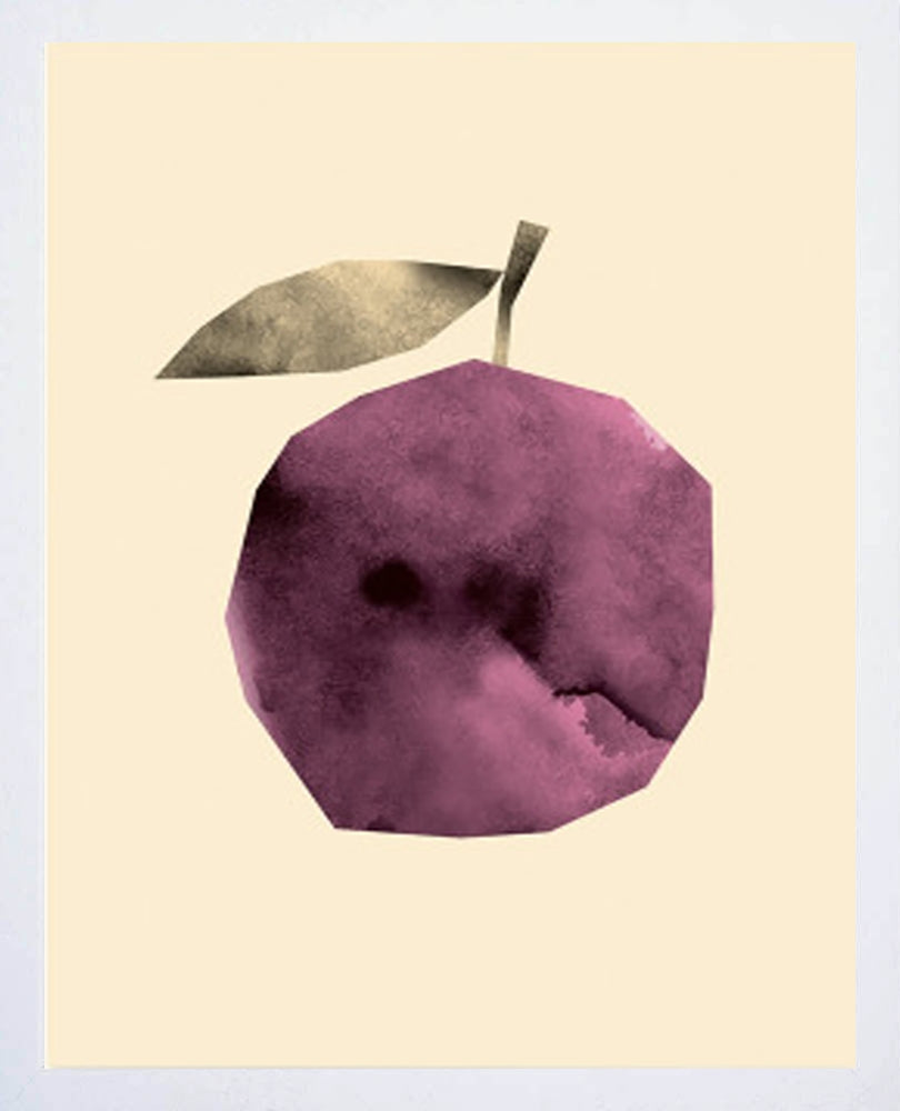 Plum White Frame