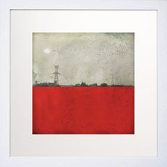 Pole Rouge White Frame