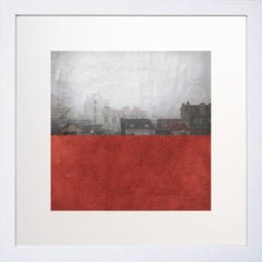 Pole Bordeaux White Frame