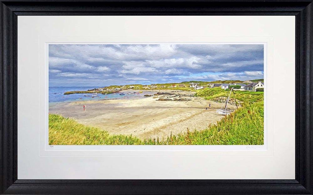 Co Donegal - Port na Blagh Donegal Frame Black Moulded 71X45