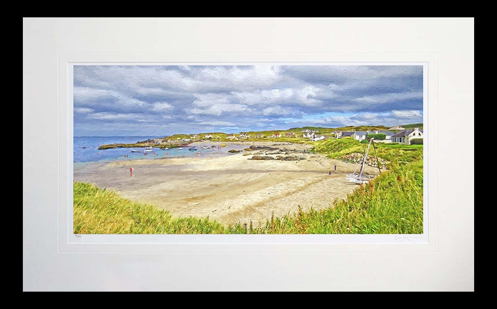 Co Donegal - Port na Blagh Flat Black Frame