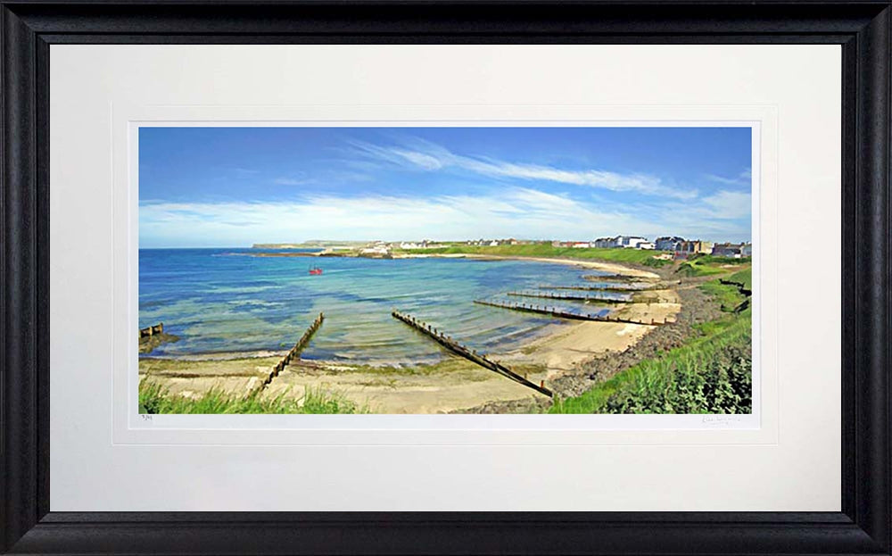 Co Antrim - Portballintrae Frame Black Moulded 71X45