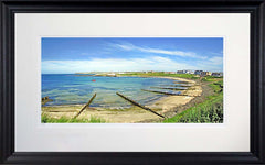 Co Antrim - Portballintrae Frame Black Moulded 71X45