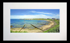 Co Antrim - Portballintrae-71 x 45-Flat Black Frame
