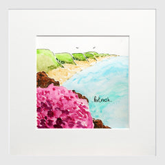 Portrush Small Flat White Frame