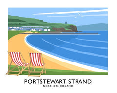 Co Derry - Portstewart Strand Unframed 50x70