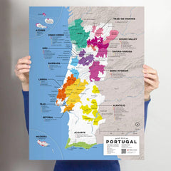 Portugal Wine Map