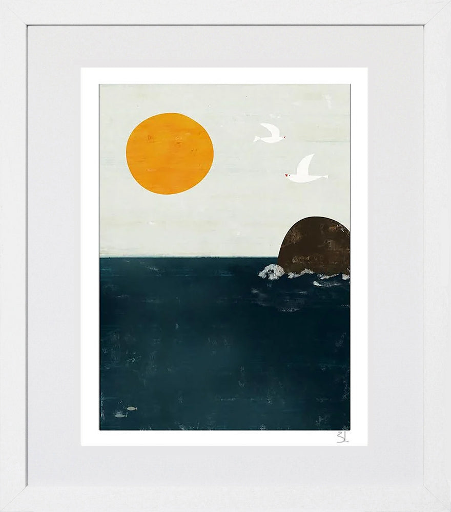 Postcard White Box Frame