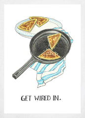 Food - Potato Bread - A2 - White Box Frame