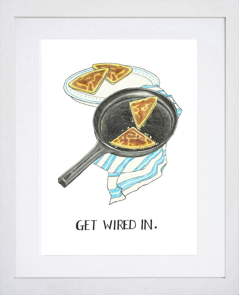 Food - Potato Bread White Frame