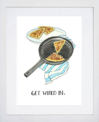 Food - Potato Bread White Frame