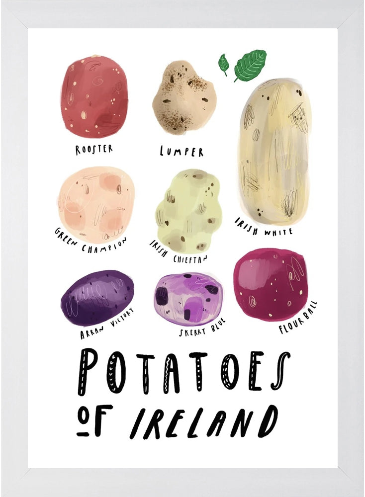 Norn Iron - Potatoes of Norn Iron - White Frame