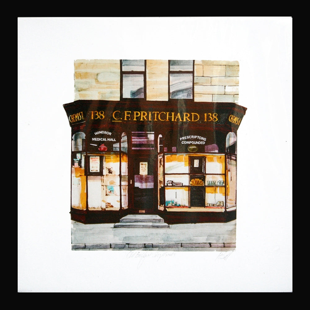 Old Belfast Shopfronts - Pritchard Framed