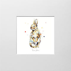 Print Open Edition Animals - Pumpkin-12 x 12-Unframed