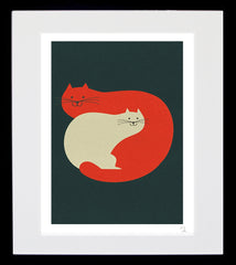 Purrrrrrr Black Frame