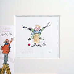 Quentin Blake - Sorting Out The Kitchen Pans Unframed