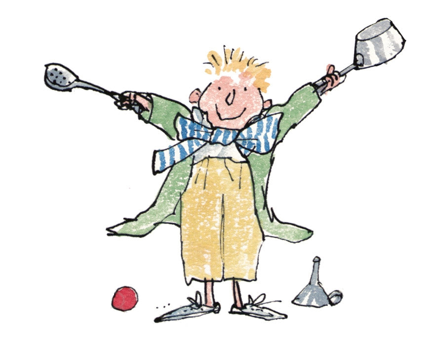 Quentin Blake - Sorting Out The Kitchen Pans