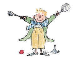 Quentin Blake - Sorting Out The Kitchen Pans
